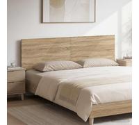 VidaXL Wall-Mounted Headboard HAARLEM Sonoma Oak Engineered Wood