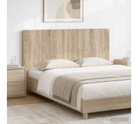 VidaXL Wall-Mounted Headboard HOORN Sonoma Oak Engineered Wood