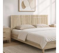 VidaXL Wall-Mounted Headboard UTRECHT Sonoma Oak Engineered Wood