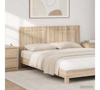 VidaXL Wall-Mounted Headboard UTRECHT Sonoma Oak Engineered Wood