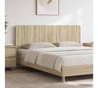 VidaXL Wall-Mounted Headboard ZWOLLE Sonoma Oak Engineered Wood