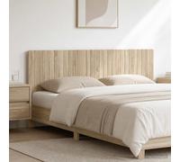 VidaXL Wall-Mounted Headboard ZWOLLE Sonoma Oak Engineered Wood