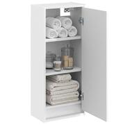 vidaXL Wall-Mounted Sink Vanity White 35 x 20 x 81 cm Engineered Wood,