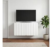 VidaXL Wall-Mounted TV Cabinet 59.5 X 31 X 30 Cm White Engineered Wood
