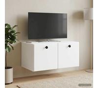 VidaXL Wall-Mounted TV Cabinet 59.5 X 41 X 30 Cm White Engineered Wood