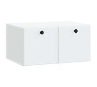 vidaXL Wall-Mounted TV Cabinet 59.5 x 41 x 30 cm White Engineered Wood