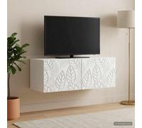 VidaXL Wall-Mounted TV Cabinet 78.5 X 31 Cm White Engineered Wood