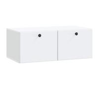 vidaXL Wall-Mounted TV Cabinet 78.5 x 41 x 30 cm White Engineered Wood