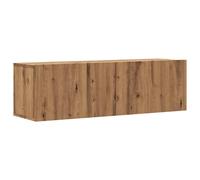 vidaXL Wall Mounted TV Cabinet Floating TV Unit Artisan Oak Engineered Wood