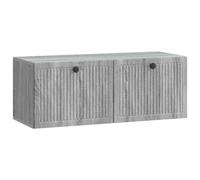 vidaXL Wall-Mounted TV Cabinet Grey Sonoma 78.5 x 31 x 30 cm