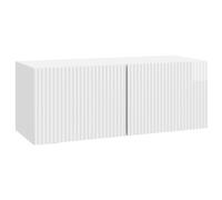 vidaXL Wall-Mounted TV Cabinet High Gloss White 78.5 x 31 x 30 cm