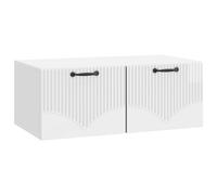 vidaXL Wall-Mounted TV Cabinet High Gloss White 78.5 x 41 x 30 cm