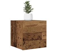 vidaXL Wall Mounted TV Cabinet Old Wood 30.5x30x30 cm