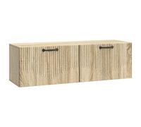 vidaXL Wall-Mounted TV Cabinet Sonoma Oak 98 x 31 x 30 cm