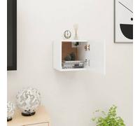 Vidaxl Wall Mounted Tv Cabinet White 30.5X30X30 Cm