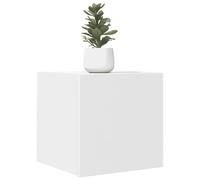 vidaXL Wall Mounted TV Cabinet White 30.5x30x30 cm