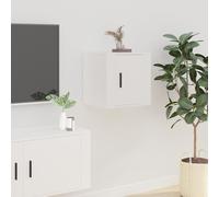 vidaXL Wall Mounted TV Cabinet White 40x34,5x40 cm, White