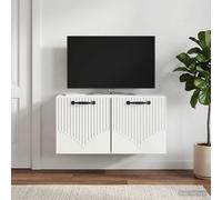 VidaXL Wall-Mounted TV Cabinet White 59.5 X 31 X 30 Cm Engineered Wood
