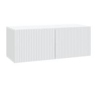 vidaXL Wall-Mounted TV Cabinet White 78.5 x 31 x 30 cm Engineered Wood