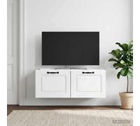 VidaXL Wall-Mounted TV Cabinet White 78.5 X 31 X 30 Cm Engineered Wood