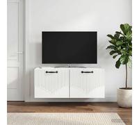 VidaXL Wall-Mounted TV Cabinet White 78.5 X 31 X 30 Cm Engineered Wood