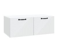 vidaXL Wall-Mounted TV Cabinet White 78.5 x 41 x 30 cm Engineered Wood