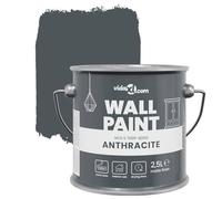 vidaXL Wall Paint Grey 16.5 x 16.5 x 16 cm Wall Print, Quality, Durable Wall Paint for Kitchen, Bathroom, Living Room, Eco-Friendly, Washable, Fast Drying, Indoor Home Decor