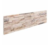 vidaXL Wall Panels 100 x 25 cm White and Red EPS Foam Pack of 10