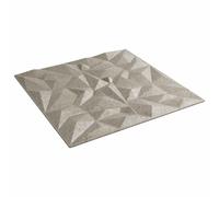 vidaXL Wall Panels 48 pcs Amethyst Beton 50 x 50 cm XPS Foam