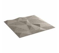 vidaXL Wall Panels 48 pcs Concrete Grey 50 x 50 cm XPS Foam