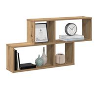 Vidaxl Wall Shelf Artisan Oak 100X18X53 Cm Engineered Wood