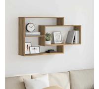 (artisan oak) vidaXL Wall Shelves Floating Rack Display Shelf Bookshelf Engineered Wood