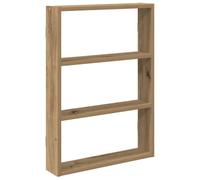 vidaXL Wall Shelf Artisan Oak 43x9x60 cm Engineered Wood