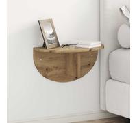 vidaXL Wall Shelf Artisan Oak 48 x 24 x 24 cm Engineered Wood