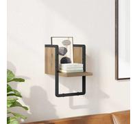 vidaXL Wall Shelf Artisian Oak 20 x 25 x 30 cm Engineered Wood