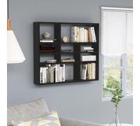Modern Wall Shelf Wall-Mounted Shelf Storage Display Rack Organiser Unit vidaXL