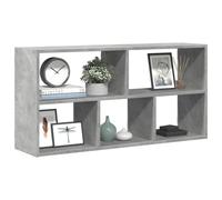 vidaXL Wall Shelf Concrete Grey 100x25x50 cm Engineered Wood