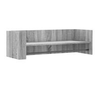 vidaXL Wall Shelf Grey Sonoma 100x35x30.5 cm Engineered Wood
