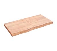 Wall Shelf Wooden Floating Shelf Display Shelf Treated Solid Wood Oak vidaXL
