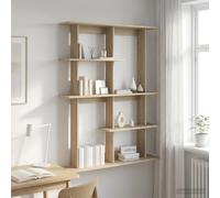 VidaXL Wall Shelf Sonoma Oak 102 X 20 X 130 Cm Engineered Wood