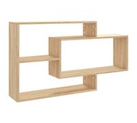 Vidaxl Wall Shelf Sonoma Oak 104X20X58.5 Cm Engineered Wood