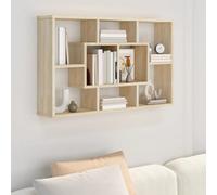 Vidaxl Wall Shelf Sonoma Oak 85X16X52.5 Cm Engineered Wood