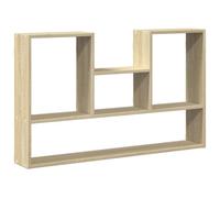 Wall Shelf Sonoma Oak 99x15x60cm Engineered Wood Floating Storage Shelf for Home