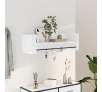 (white, 100 x 35 x 30.5 cm) vidaXL Wall Shelf Floating Shelf Hanging Wall Storage Shelf Engineered Wood