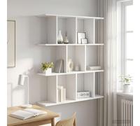 VidaXL Wall Shelf White 102 X 20 X 96 Cm Engineered Wood