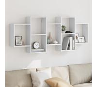 (white, 159 x 18 x 65 cm) vidaXL Wall Shelf Floating Shelf Wall Storage Shelf Engineered Wood