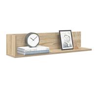 vidaXL Wall Shelves 2 pcs Sonoma Oak 75x16.5x16.5 cm Engineered Wood