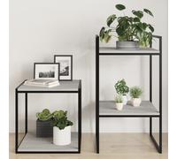 (grey sonoma, 40 x 40 x 1.5 cm) vidaXL Bookshelf Board Extra Shelf Replacement Panel DIY Board Engineered Wood