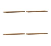 vidaXL Wall Shelves Storage Floating Shelf 4 pcs Artisan Oak Engineered Wood