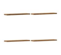 Vidaxl Wall Shelves 4 Pcs Artisan Oak 40X20X1.5 Cm Engineered Wood